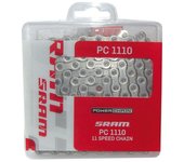 SRAM | Cadena NX PC 1110 11v 114 Eslabones - La Cadena PC-1110 está diseñada bajo los mismo parámetros que la del grupo XX1 y