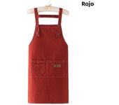 Fashion Apron Workwear Men's Canvas Apron Restaurant Cowboy Work Cowboy Waist Oil Resistant Apron