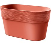 Prosperplast Maceta FURU de Alta Calidad - Dimensiones 277x147x148 - Color Cobre