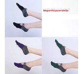 Five Fingers Yoga Socks Silicone Non-Slip Socks for Women Cotton Backless Fitness Ballet Dance Cotton Gym Sock Professional