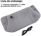 Waist Warming Belt Electric Heated Waist Warmer Men Women 3 Level Temperature Control Graphene Heating Hand Warmer