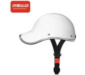 Motorcycle Helmet Men And Women Classic Leather Vintage Open Face Half Helmet Motor Scooter Electric Scooter Helmet Goggles New