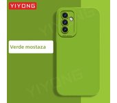 For Samsung A54 A55 Case YIYONG Silky Liquid Silicone Soft Cover For Samsung Galaxy A55 A54 A53 A52 5G A 55 54 53 Phone Cases