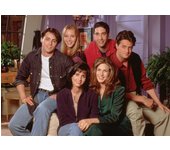 Vintage Friends TV Show Canvas Painting Central Perk Friends Poster Print Wall Art Pictures Living Room Decor Cuadros No Frame