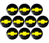 15mm Car keychain sticker door keychain sticker central control sticker For Chevrolet Captiva Colorado Cruze Spark Malibu