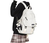 Mochila Escolar De Color Sólido Mochila Escolar para Niños Niños Y Niñas Escuela Primaria Y Secundaria Mochila Escolar Ocio Al Aire Libre Mochila Impermeable Juventud