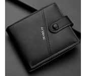 Cartera De Negocios Para Hombre Cuero PU De Alta Calidad Porta Tarjetas Y Dinero Bolsa MonedasEstilo Casual Short