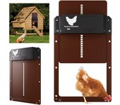 Yoarmyt - Puerta Automática para Gallinero con Sensor de Luz y Pilas