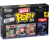 Blister 4 figuras Bitty POP Marvel The Infinity Saga HulkFigura  Coleccionable - Idea de Regalo- Mercancia Oficial - Juguetes para Niños y Adultos - Movies Fans - Muñeco para Coleccionistas y Exposición