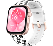 Silicone Printing Strap For Huawei Watch Fit 3 Replacement Band SmartWatch Wristband Bracelet correa Accessories