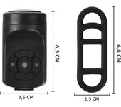Bicycle Electric Bell Bike USB Charging Horn MTB Mountain Bike Warning Safety Ring Waterproof Bell Cycling Accessories