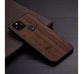 Case for Google Pixel 4 4A 5 5A XL 5G funda bamboo wood pattern Leather phone cover Luxury coque for Google Pixel 5A 5G case