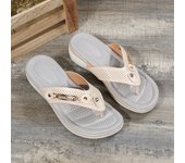 Women's Fashion Flip Flops Non-slip Lightweight Beach Platform Slippers Women's Footwear Breathable Open Toe