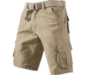 Mens Casual Cargo Shorts Outdoor Sports Half Pants Bermuda Shorts American Style Streetwear Breathable Comfortable Shorts Grey