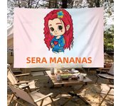 Karol G Female Singer Printed Large Flag Art Science Fiction Room Home Decor Decor Banner
