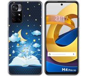 Funda Silicona para Xiaomi POCO M4 Pro 5G diseño Libro Cuentos Dibujos