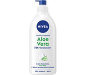 NIVEA loción corporal 5 en 1 Cuidado Completo Aloe Vera dosificador 625 ml para piel normal y seca