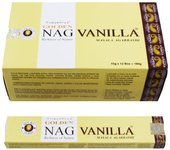 Incienso Golden Vanilla Vijayshree en varillas