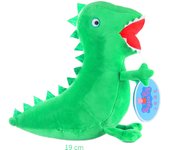 Peppa Pig Plush Pig Kids Toys High Quality 19CM Pet Dinosaur Teddy Bear Soft Stuffed Anime Figure Doll Children's Birthday Gifts