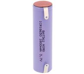 Batería recargable Li-Ion ICR18650, SIN cto. de control