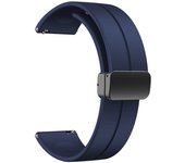 For Garmin Venu 3/2 Watchband 22mm Magnetic Buckle Silicone Strap For Garmin Vivoactive 4/ Forerunner 265 255 WristBand Bracelet