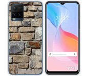 Funda Silicona para Vivo Y21 / Y21s / Y33s diseño Ladrillo 03 Dibujos