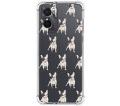 Funda Silicona Antigolpes para Oppo A76 / A96 diseño Perros 12 Dibujos