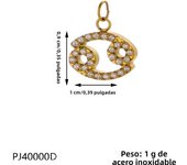 Hot cross-border 12 birthstones and 12 Constellations pendant accessories DIY universal chain combination, fashion DIY gifts