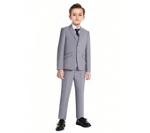 Boys Suits Colorful Formal Suits 5 Piece Slim Fit Dresswear Suit Set School Uniforms