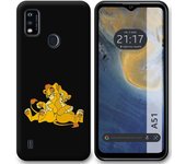 Funda Silicona para ZTE Blade A51 diseño Leones Dibujos