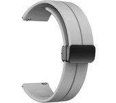 20mm 22mm watch strap for Samsung Galaxy watch 6/4/5 pro/classic/gear s3/active 2 sports silicone magnetic buckle Huawei GT 2 2e
