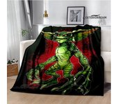 Gremlins cartoon printing blanket children's warm blanket flannel soft and comfortable blanket home travel blanket birthday gift