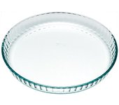 Pyrex Molde Tarta Vidrio Classic 25x25x4cm Transparente Resistente Saludable