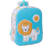 Mochila Guarderia 3D Safta Lion 3D 22x27x10 Cm (622543011)
