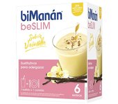 biManán Batido Sabor a Vainilla 6 Sobres