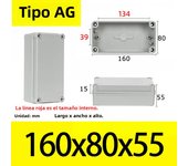 AG Type Waterproof DIY Housing Instrument Case ABS Plastic Project Box Storage Case Enclosure Boxes Electronic Supplies