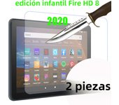 2PCS tempered glass screen protector for Kindle fire HD 8 plus kids edition 8'' tablet screen protective film