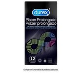 DUREX PRESERVATIVOS PLACER PROLONGADO 12 UNIDADES
