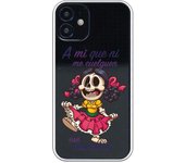 Funda compatible con iPhone 12 Mini - A mi que ni me cuelguen ese muertito