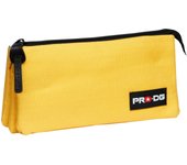 PRO-DG Yellow Triple Block Pencil Case, Yellow
