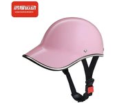 Motorcycle Helmet Men And Women Classic Leather Vintage Open Face Half Helmet Motor Scooter Electric Scooter Helmet Goggles New