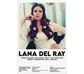 Lana Del Ray Indie Music "Ultraviolence Cover B" Lana Del Ray "1985" Retro Poster Canvas Paintings Wall Art Pictures Home Decor