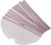 10Pcs Wipes Suitable for Xiaomi Roborock S5 S50 S51 S55 S6 S6 MAXV S5 MAX Vacuum Cleaners, Reusable and Washable