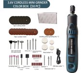 Pluma Amoladora Eléctrica, Herramienta USB para Ajuste de Velocidad, Máquina Pulidora para Herramienta de Bricolaje, Herramienta para Mini Kit en Miniatura, Máquina de Acabado de