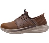 Skechers SLADE-ZACHARY Deportivas Planas Hombre Marrón