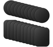 20 Pcs Magnetic Car Mount Metal Plate Magnetic Phone Holder Metal Plate Phone Mount Magnet Mount Plate Phone Phone Magnet Mount