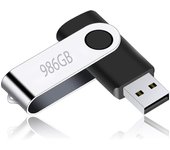 Unidad flash USB, almacenamiento de Alta velocidad portátil, Gran capacidad impermeable para Copia de seguridad de datos y transferencia para PC/portátil