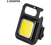 COB Flashlight Mini Protable Keychain Lamp 4 Lighting EDC Torch Outdoor Waterproof Emergency Camping Fishing Work Lights