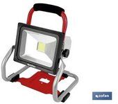 Foco LED Portátil Cofan Batería Li-Ion 18V 20W