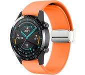 20mm 22mm Watch Strap For Samsung Galaxy watch 6/4/5 pro/classic/3/gear s3 Silicone Magnetic bracelet Huawei watch gt 4 2 3 band